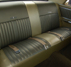 1966-67 Falcon Futura 2 Door Sedan Two-Tone Rear Bench Seat